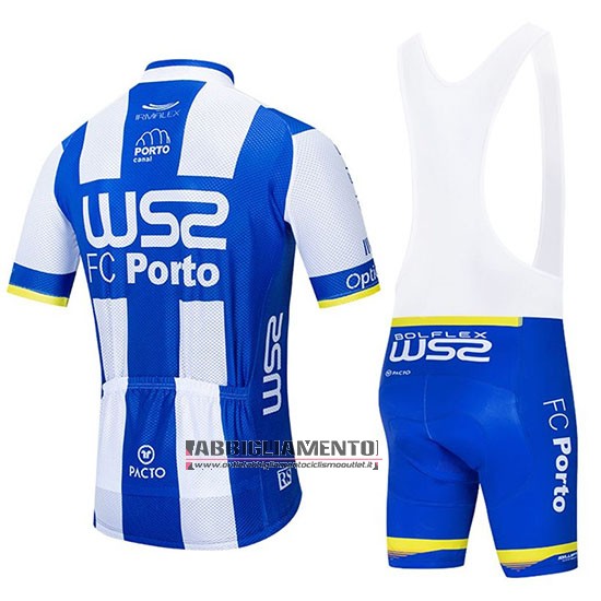 Abbigliamento W52-fc Porto 2020 Manica Corta e Pantaloncino Con Bretelle Bianco Blu - Clicca l'immagine per chiudere